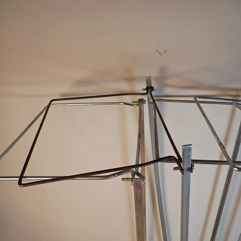Lot of 5 Adjustable Metal Hanging File Folder Frame Rack Drawer Organizer